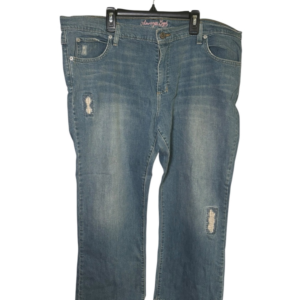 American Eagle Outfitters Blue Ankle Jeans